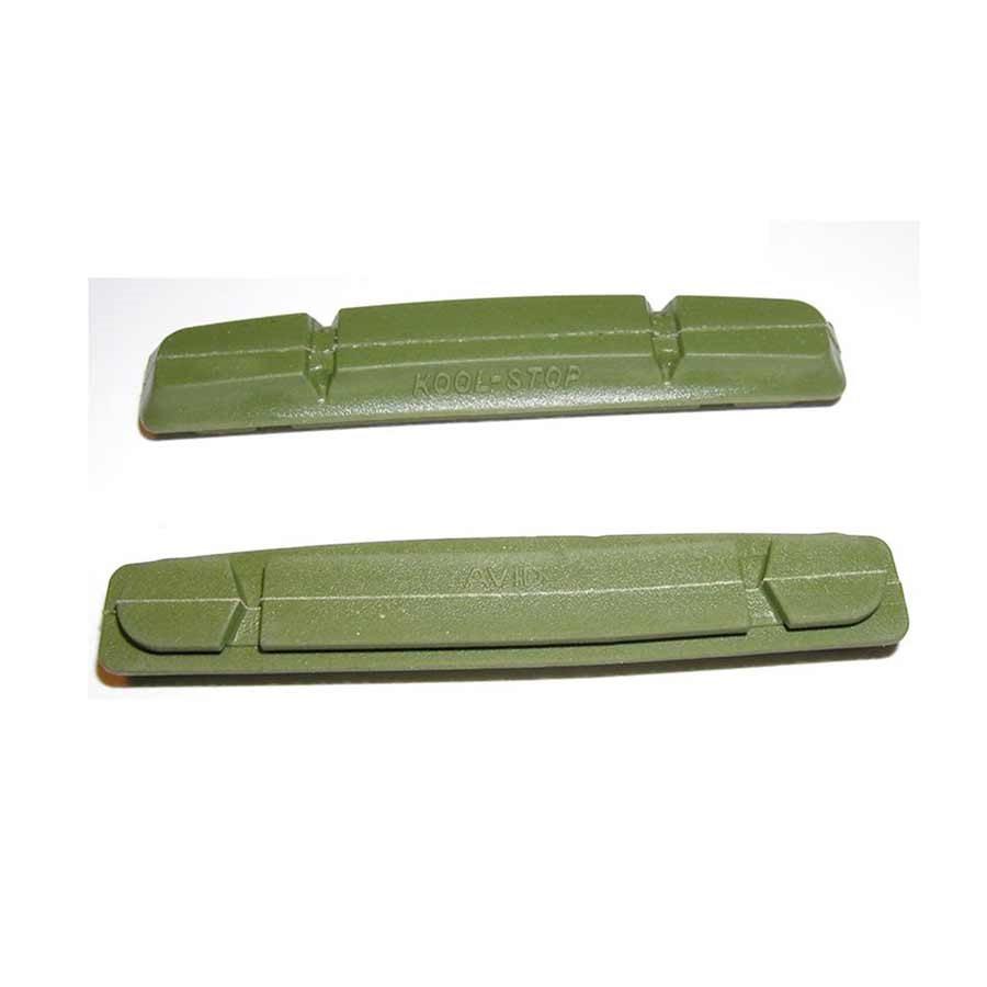 Kool Stop V2-Xt, Linear Pull Inserts, Shimano, Ceramic, Pair