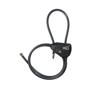 ABUS Multiloop 210/185 black - 185cm length / 10mm diameter