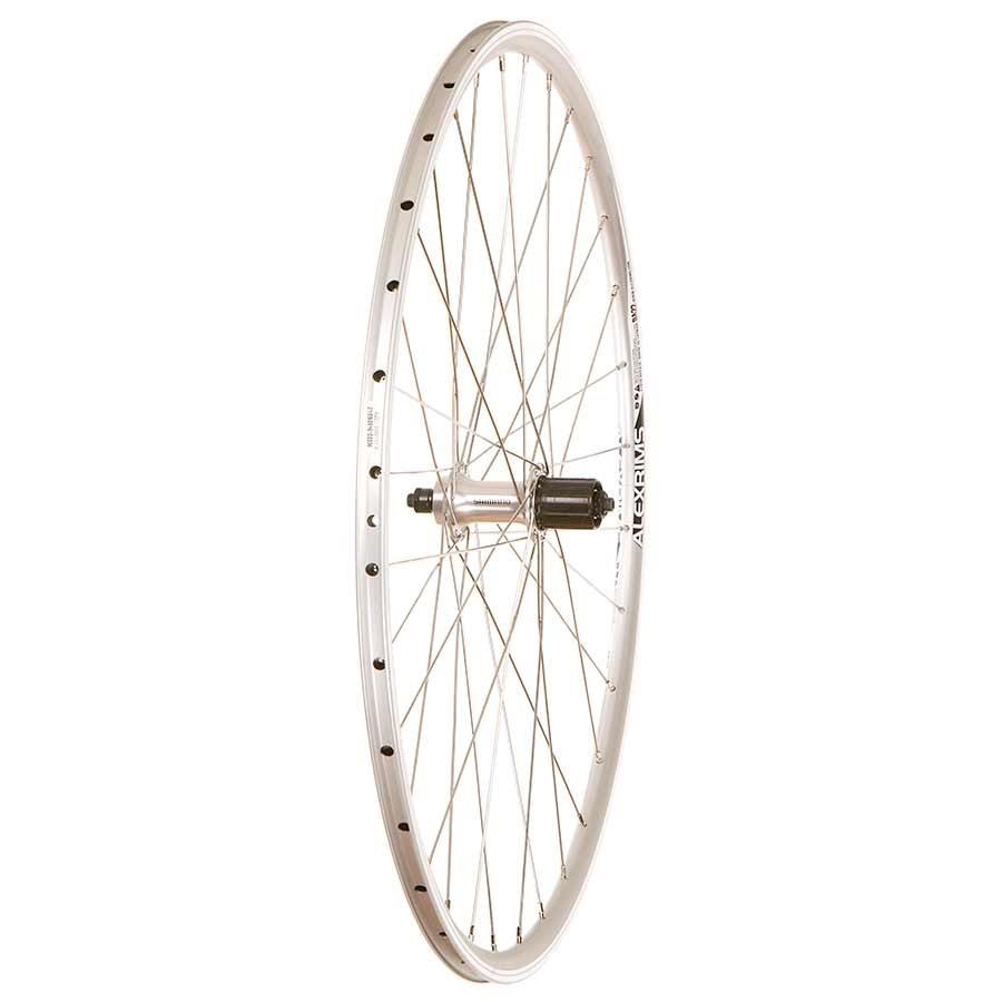 Wheel Shop Alex Da22 Silver/ Shimano Rs300 Silver, Wheel, Rear, 700C / 622, Holes: 32, Qr, 130Mm, Rim, Shimano Hg