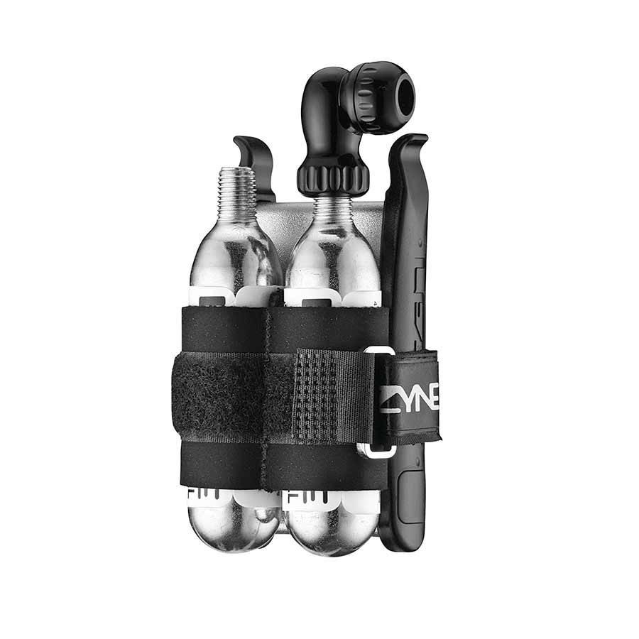 Lezyne Co2 Twin Kit Co2 Inflator Threaded Presta Schrader