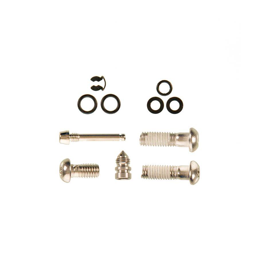 Sram G2 Caliper Hardware Kit, Includes Stainless Body Bolt, Banjo Bolt, Single Port Bleed Screw, Pad Pin, Kit