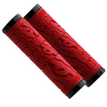 Load image into Gallery viewer, RACEFACE GRIP,LOCK-ON STRAFE,W/LOCKS RED
