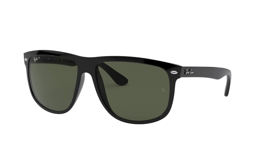 Rayban Rb4147 Black Frame Green Classic G-15 Polarized Lenses 56Mm