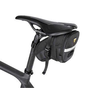 Topeak Aero Wedge W/Straps Blk-Medium