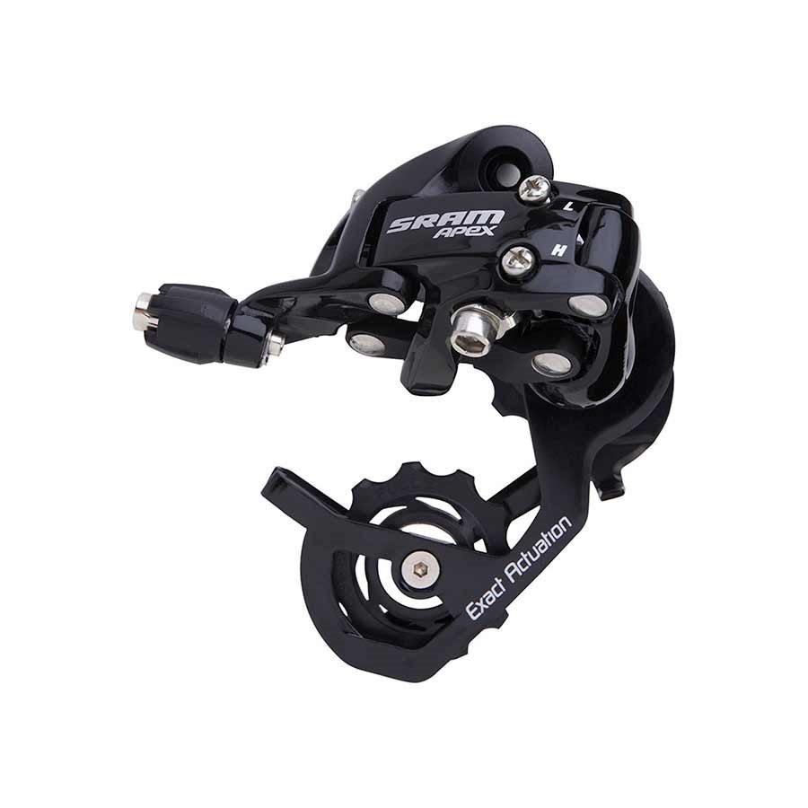 Sram Apex, Rear Derailleur, 10Sp, Short Cage, Black