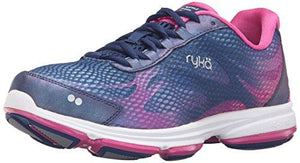 Ryka Women'S Devo Plus 2 Walking Shoe  Blue/Pink  7 W Us