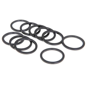 Evo Alloy Headset Spacers Black 28.6Mm/2.5Mm