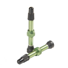 Load image into Gallery viewer, Stans No Tubes, Tubeless Valves, Tubeless Valve, Presta, 44Mm, Green, Pair
