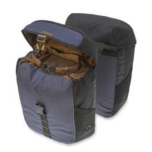 Load image into Gallery viewer, Basil Miles Double Bag Black Slate
