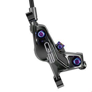 Sram G2 Ultimate, Mtb Hydraulic Disc Brake, Front, Post Mount, Rainbow Hardware