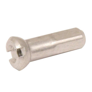 Sapim Polyax Aluminum, Nipples, Silver, 2Mm, (14G), 14Mm, Bag Of 100
