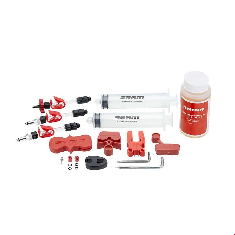 Sram Standard Bleed Kit W/ Dot 5.1 Fluid Includes Bleeding Edge Tool