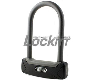 Abus Granit Plus 640 Mini - 6 Inch Black U / 11Mm Round Shackle