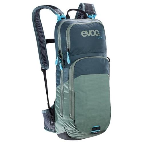 Evoc Cc 10 + 2L Bladder, Hydration Bag, Volume: 10L, Bladder: Included (2L), Slate/Olive