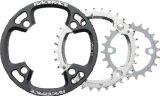 Load image into Gallery viewer, RACEFACE CHAINRING &amp; BASH SET 24/36/LIGHT BASH BLACK 36T
