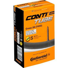 Load image into Gallery viewer, Continental Cx Presta Valve Tube, Black, 700 X 32-42Cc 60Mm
