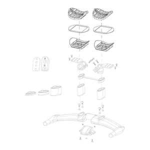 Zipp Vuka Aero C1 Armrest Kit, Kit
