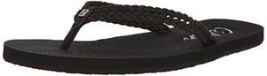 Cobian Women'S Leucadia Flip-Flop, Black, 9 M Us