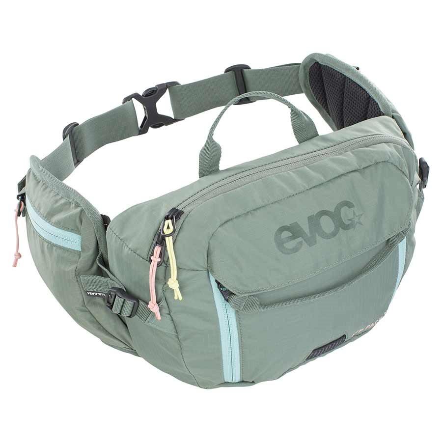 Evoc Hip Pack 3L + 1.5L Bladder, Hydration Bag, Volume: 3L, Bladder: Included (1.5L), Olive