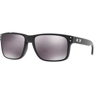 Oakley Men'S Holbrook Polarized Iridium Square Sunglasses, Polished Black, 55.01 Mm