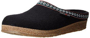 Haflinger Gz Clog Black 4W/2M