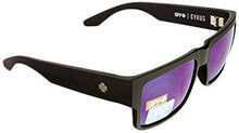 Load image into Gallery viewer, Spy Cyrus Soft Matte Black - Happy Bronze W/ Blue Spectra
