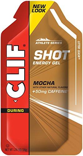 Clif Shot - Energy Gel - Mocha - (1.2 Ounce Packet, 24 Count)