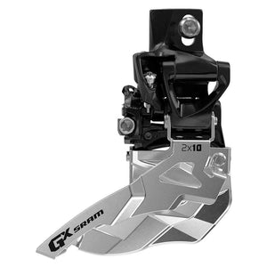 Sram Gx 2X10, Front Derailleur, 2X10Sp, Bottom Swing