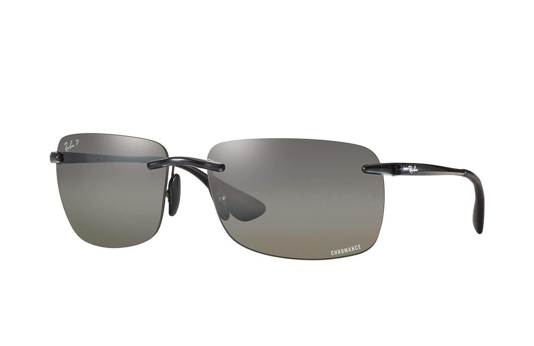 Rayban Rb4255 Chromance Black Frame Silver Mirror Chromance 60Mm