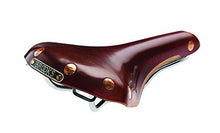 Load image into Gallery viewer, Brooks Saddles Swift Bicycle Saddle (Men&#39;S, Chrome Rails, Antique Brown)
