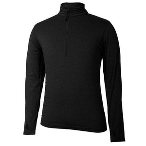 Terramar Thermolator 1/2-zip Top, DARK LODEN, M