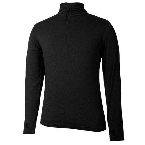 Terramar Thermolator 1/2-zip Top, DARK LODEN, M
