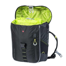 Load image into Gallery viewer, Basil Miles Backpack Black/Lime 17L
