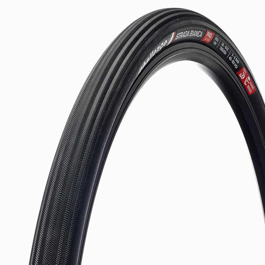 Challenge Strada Bianca Pro Clincher Black 700X36C-260Tpi