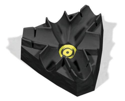 Cycleops Stackable Climbing Block For Indoor Bicycle Trainers Black