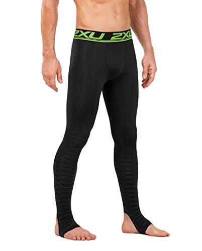 2Xu Men'S Elite Power Recovery Compression Tights Black/Nero Medium