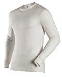 Load image into Gallery viewer, Coldpruf Men'S Basic Dual Layer Long Sleeve Crew Neck Base Layer Top Winter White Large

