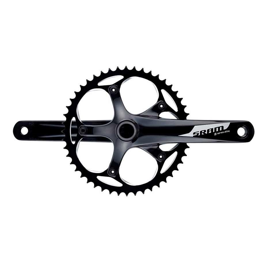 Sram S300 1.1 Courier, Crankset, Speed: 1, Spindle: 24/22Mm, Bcd: 130, 48, Gxp, 170Mm, Black, Track