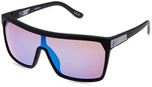 Load image into Gallery viewer, Spy Flynn Soft Matte Black - Happy Bronze W/ Dark Blue Spectra
