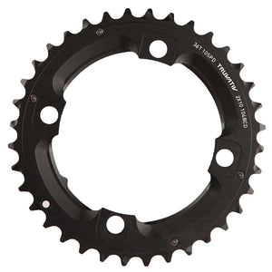 Sram 10 Sp, Bcd 104Mm, 4-Bolt, Outer Chainring, 36T,For L-Pin Gxp, Aluminum, Black, 11.6215.188.430