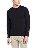 Load image into Gallery viewer, Coldpruf Men'S Performance Single Layer Long Sleeve Crew Neck Top Black Large
