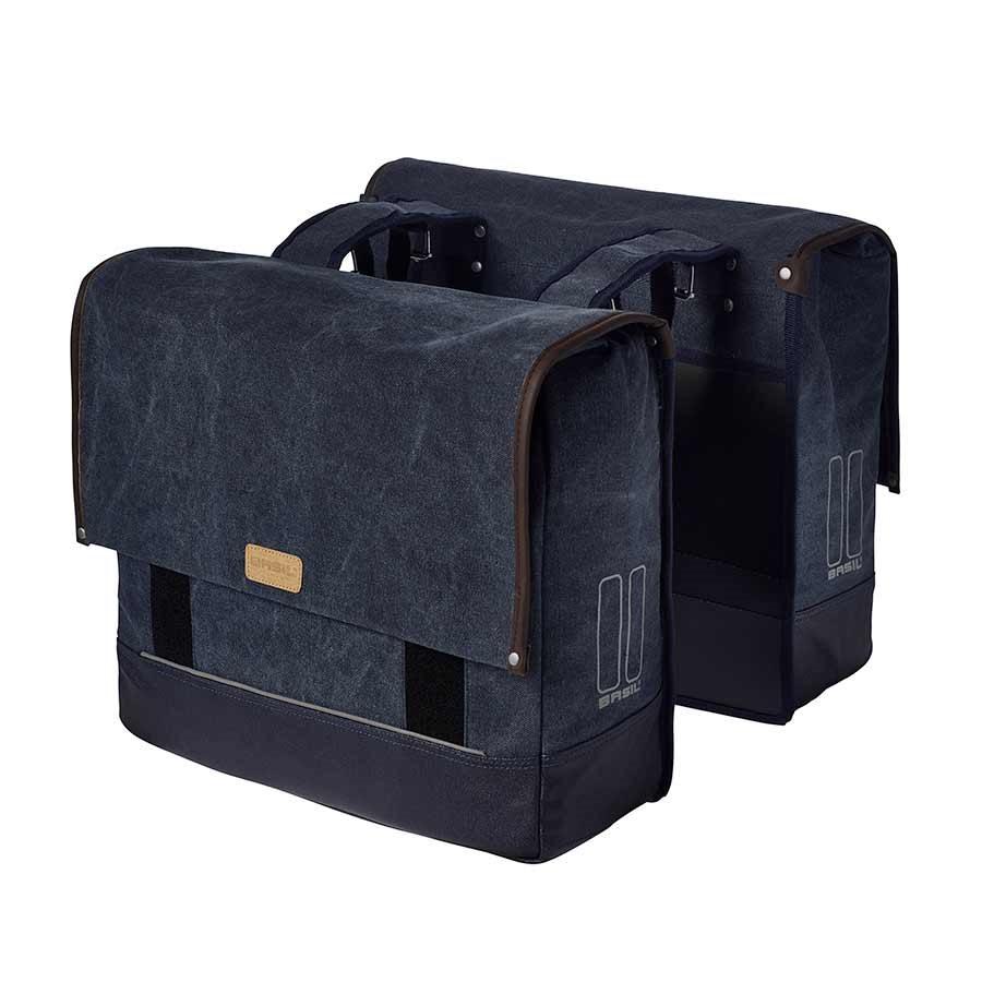 Basil Urban Fold Double Bag Deep Denim Blue