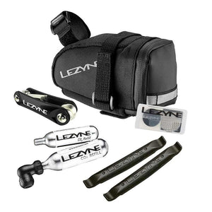 Lezyne M-Caddy Co2 Kit Co2 Inflator Threaded Presta Schrader