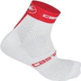 Load image into Gallery viewer, Castelli Free 6 Socks White/Red, Xxl - Men'S
