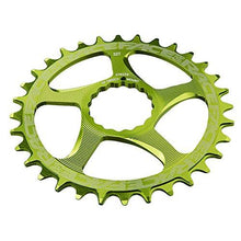 Load image into Gallery viewer, RACEFACE CHAINRING,CINCH,DM,10/11S GREEN 34
