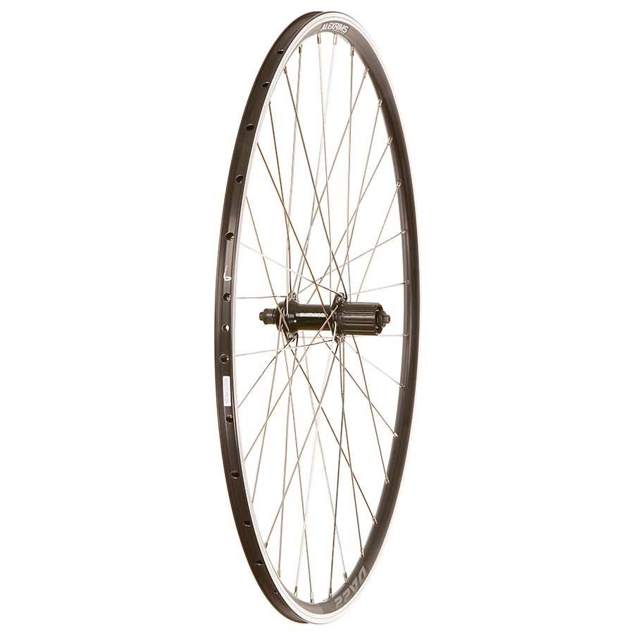 Wheel Shop Alex Da22/ Shimano Fh-Rs400 Black, Wheel, Rear, 700C / 622, Holes: 32, Qr, 130Mm, Rim, Shimano Hg 11