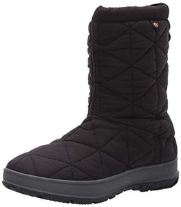 Bogs Snowday Mid Women'S Waterproof Winter Boots Black 10