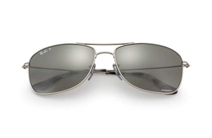 Rayban Rb3543 Chromance Silver Frame Silver Mirro Chromance Polarized Lenses 59Mm