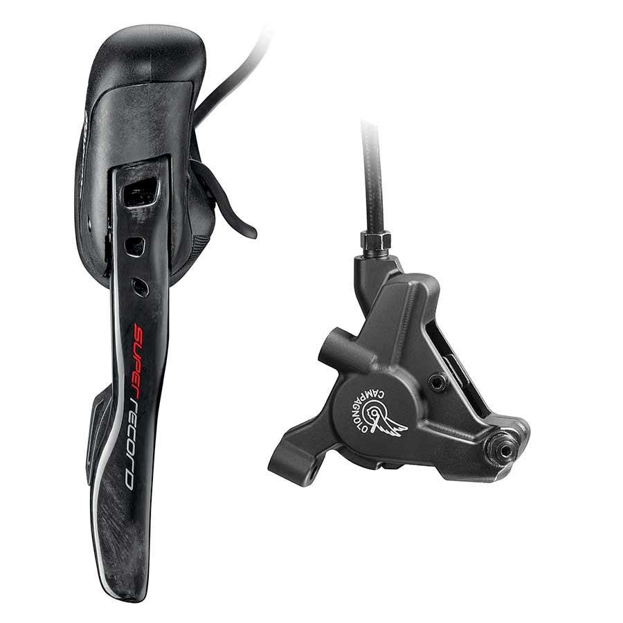 Campagnolo Super Record Eps, Road Hydraulic Disc Brake, Rear, Flat Mount, 160Mm, 305G, Carbon, Set