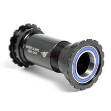 Load image into Gallery viewer, Wheels Manufacturing Bb86/92 Threaded Bb Shimano Abec3 Steel Bearings
